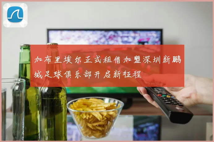 加布里埃尔正式租借加盟深圳新鹏城足球俱乐部开启新征程