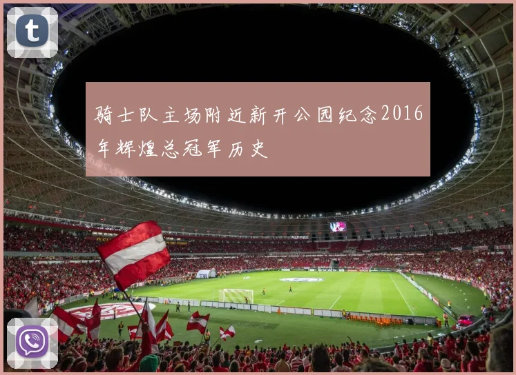 骑士队主场附近新开公园纪念2016年辉煌总冠军历史