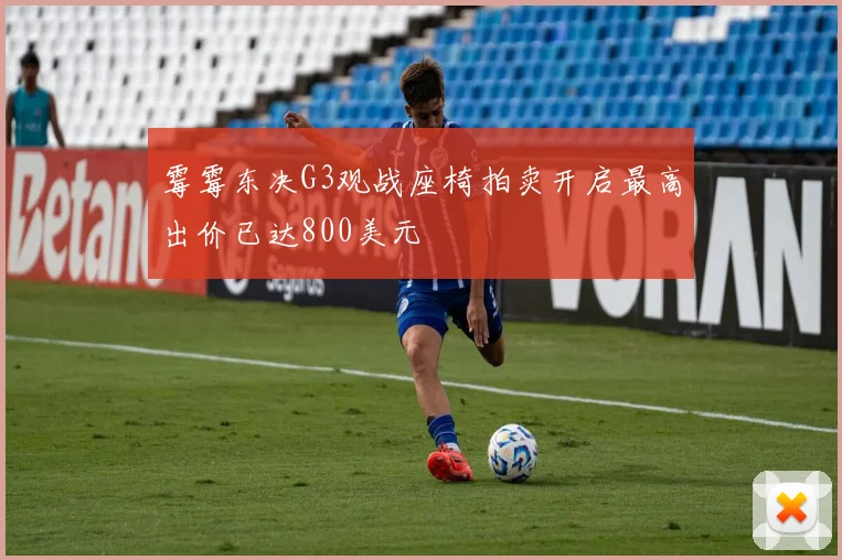 霉霉东决G3观战座椅拍卖开启最高出价已达800美元